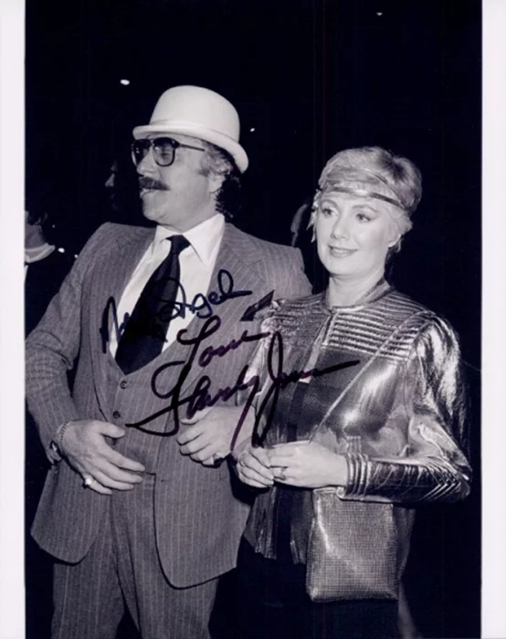 Shirley Jones & Marty Ingels autograph