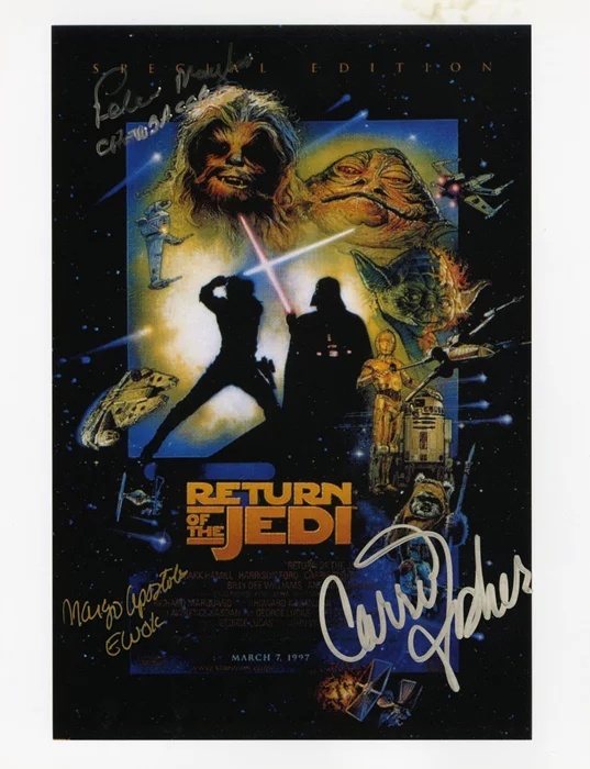 Star Wars: Episode VI - Return of the Jedi autograph