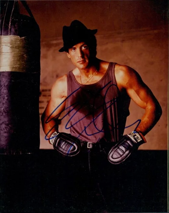 Sylvester Stallone autograph