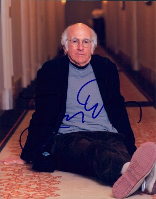 Larry David autograph