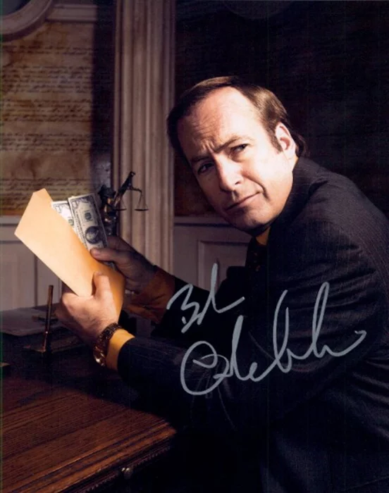 Bob Odenkirk autograph