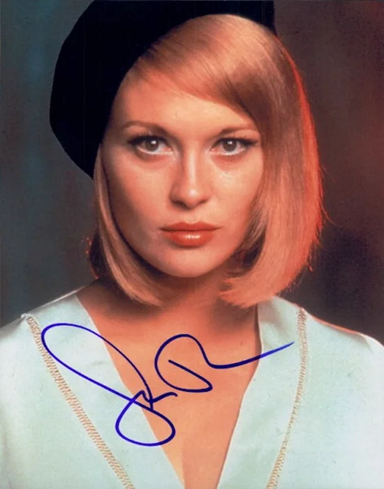 Faye Dunaway autograph