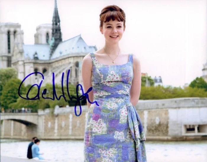Carey Mulligan autograph