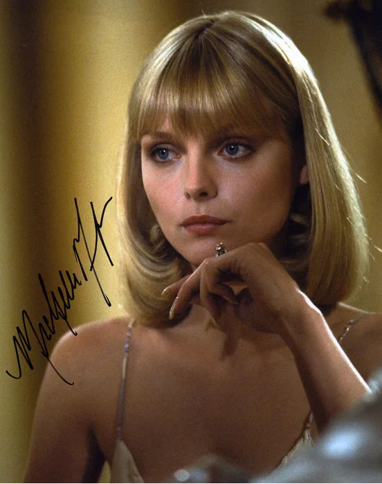 Michelle Pfeiffer autograph