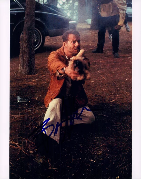 Bruce Willis autograph