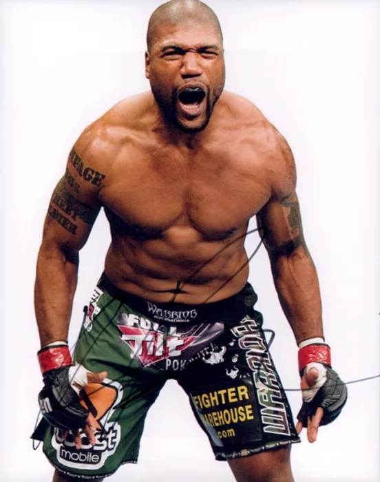 Quinton Jackson autograph