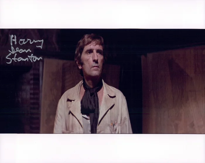 Harry Dean Stanton autograph