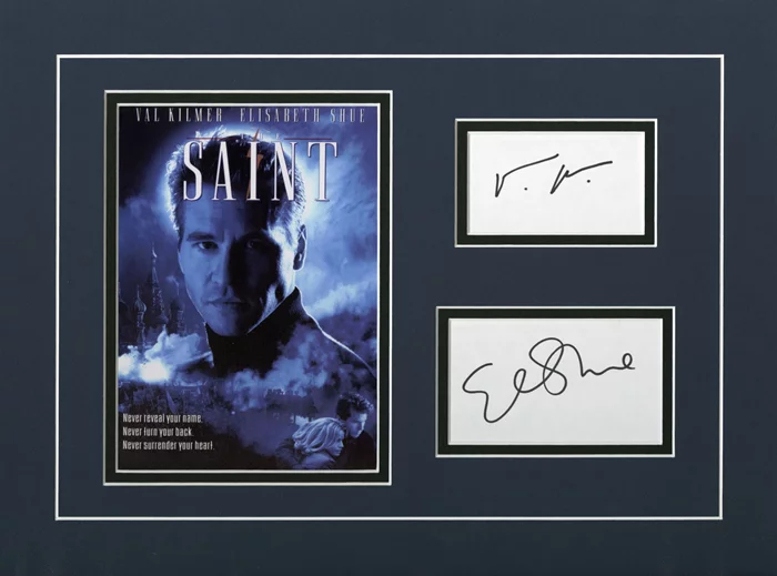 The Saint autograph