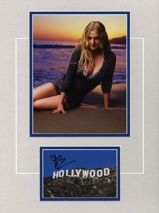 Drew Barrymore autograph