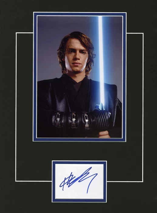 Hayden Christensen autograph