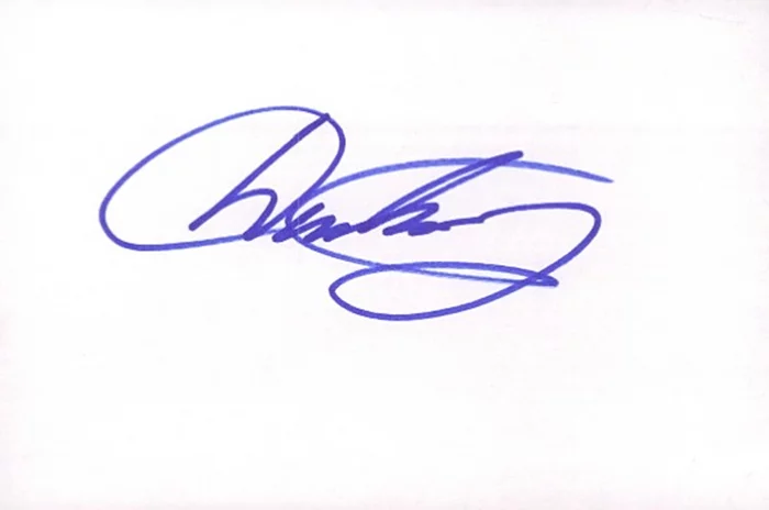 Dmitry Chaplin autograph