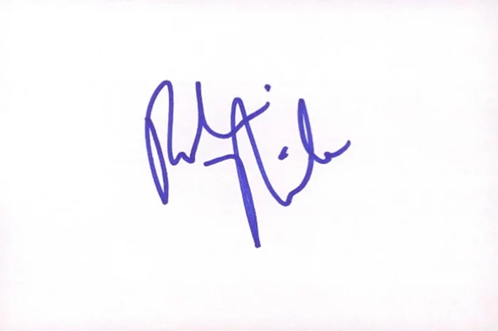 Robin Thicke autograph