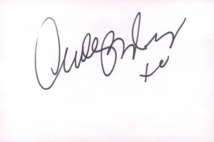 Carole Bayer Sager autograph