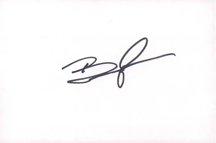 Barry Pepper autograph