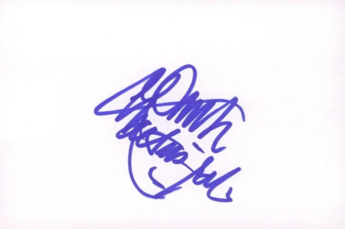 Wink Martindale autograph