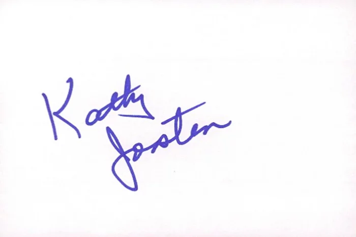 Kathryn Joosten autograph