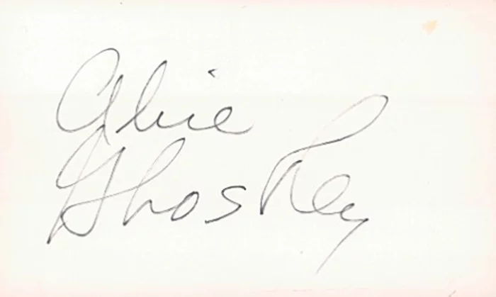 Alice Ghostley autograph