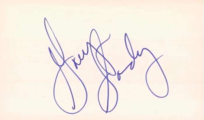 Gary Sandy autograph