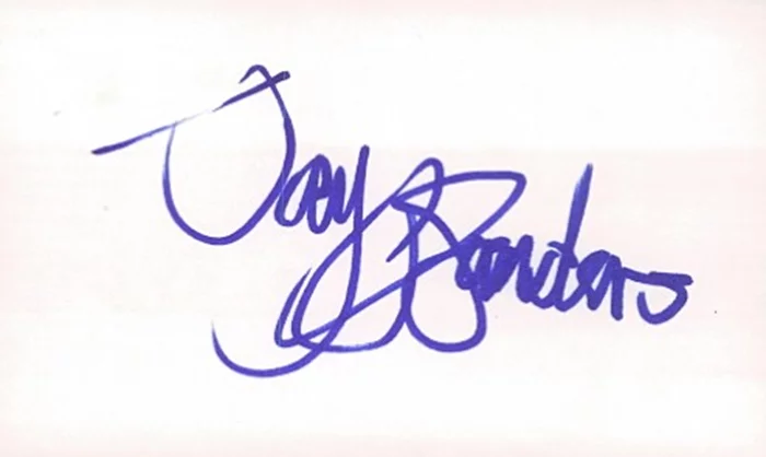 Jay O. Sanders autograph