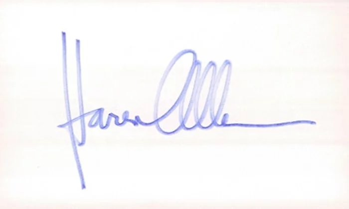 Karen Allen autograph