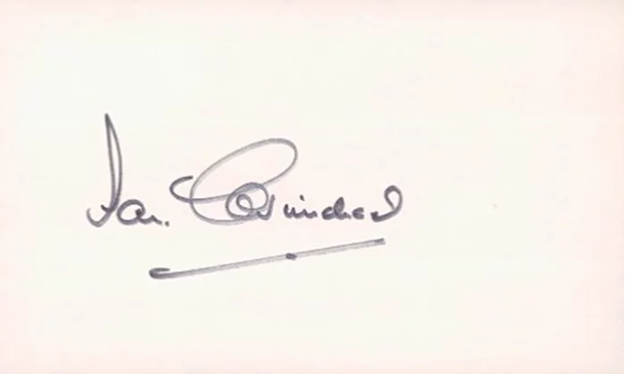 Ian Carmichael autograph