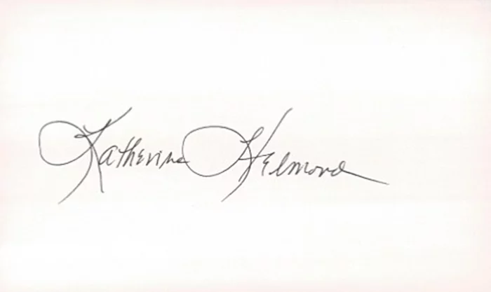 Katherine Helmond autograph