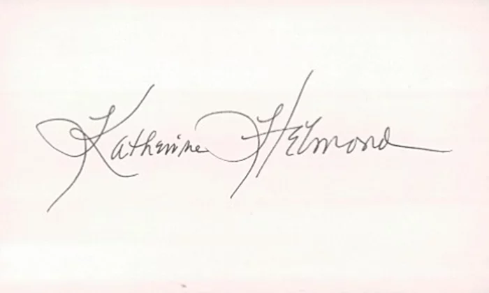 Katherine Helmond autograph