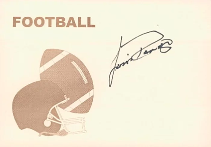 Jim Ringo autograph