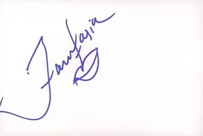 Fantasia Barrino autograph
