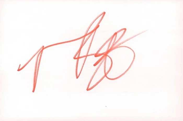 Mario Batali autograph