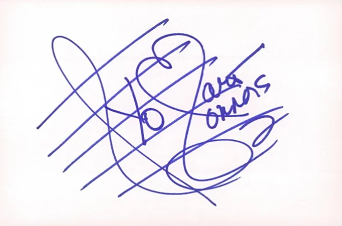 Carol Connors autograph