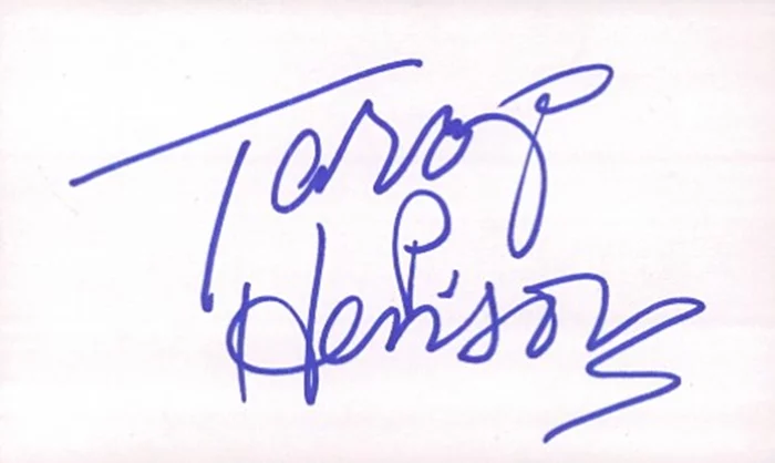 Taraji P. Henson autograph