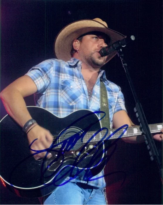 Jason Aldean autograph