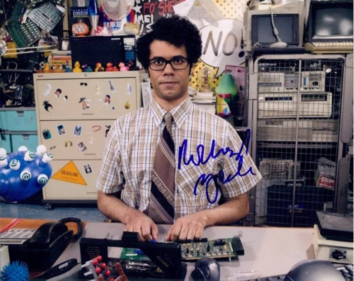 Richard Ayoade autograph