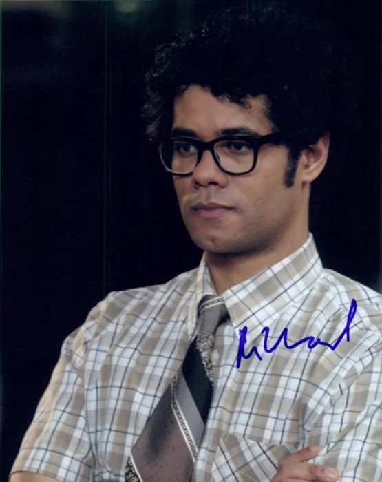 Richard Ayoade autograph
