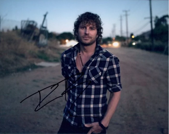 Dierks Bentley autograph