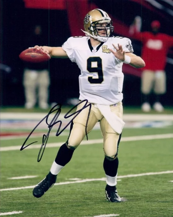 Drew Brees autograph