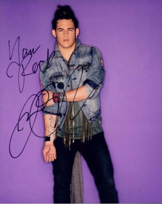 James Durbin autograph