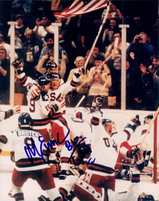 Mike Eruzione autograph