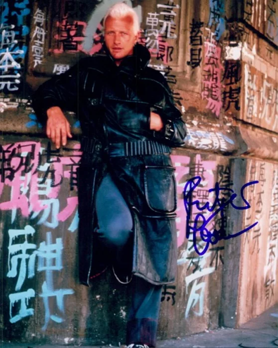 Rutger Hauer autograph