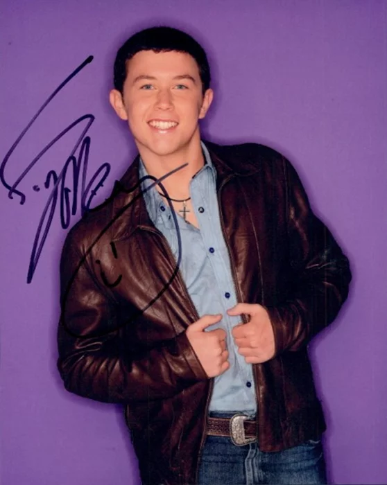 Scotty McCreery autograph