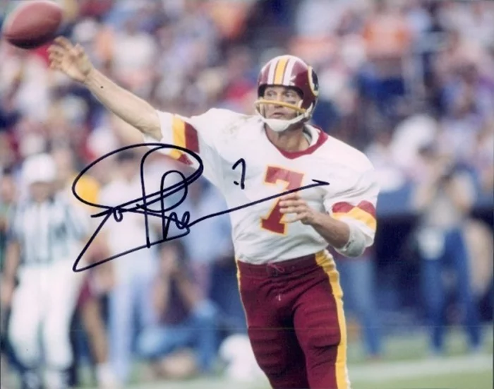 Joe Theismann autograph