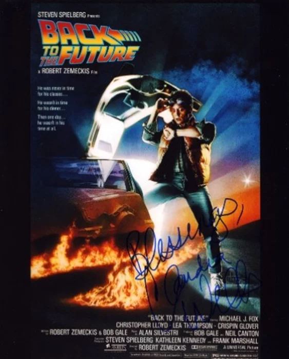 Claudia Wells autograph