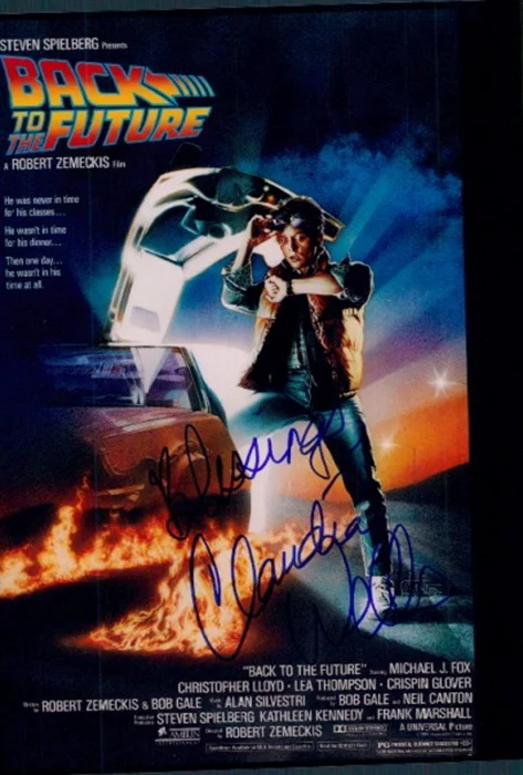 Claudia Wells autograph
