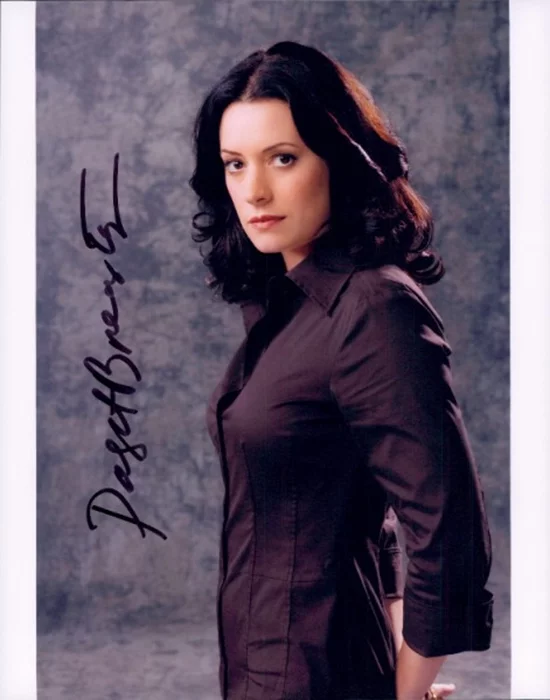 Paget Brewster autograph