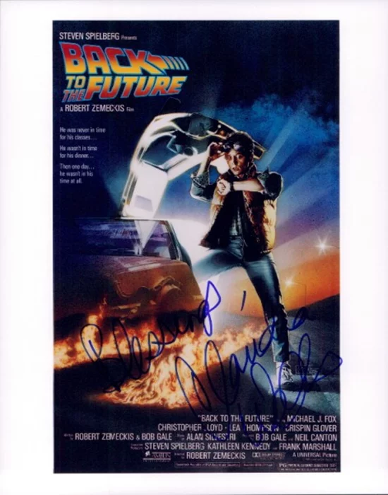 Claudia Wells autograph
