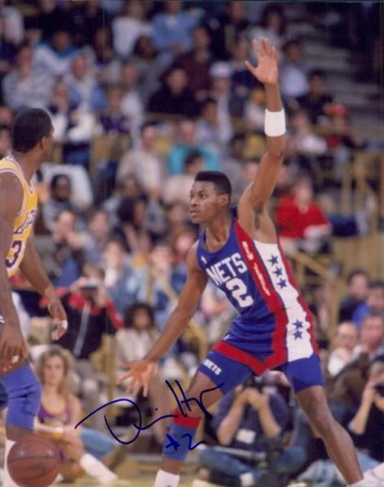 Dennis Hopson autograph