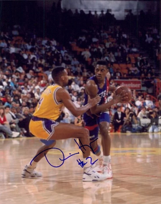 Dennis Hopson autograph