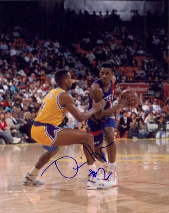 Dennis Hopson autograph
