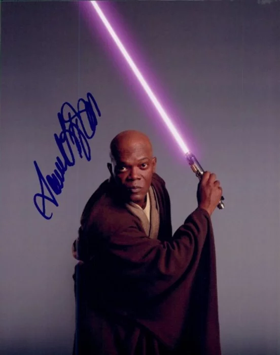 Samuel L. Jackson autograph
